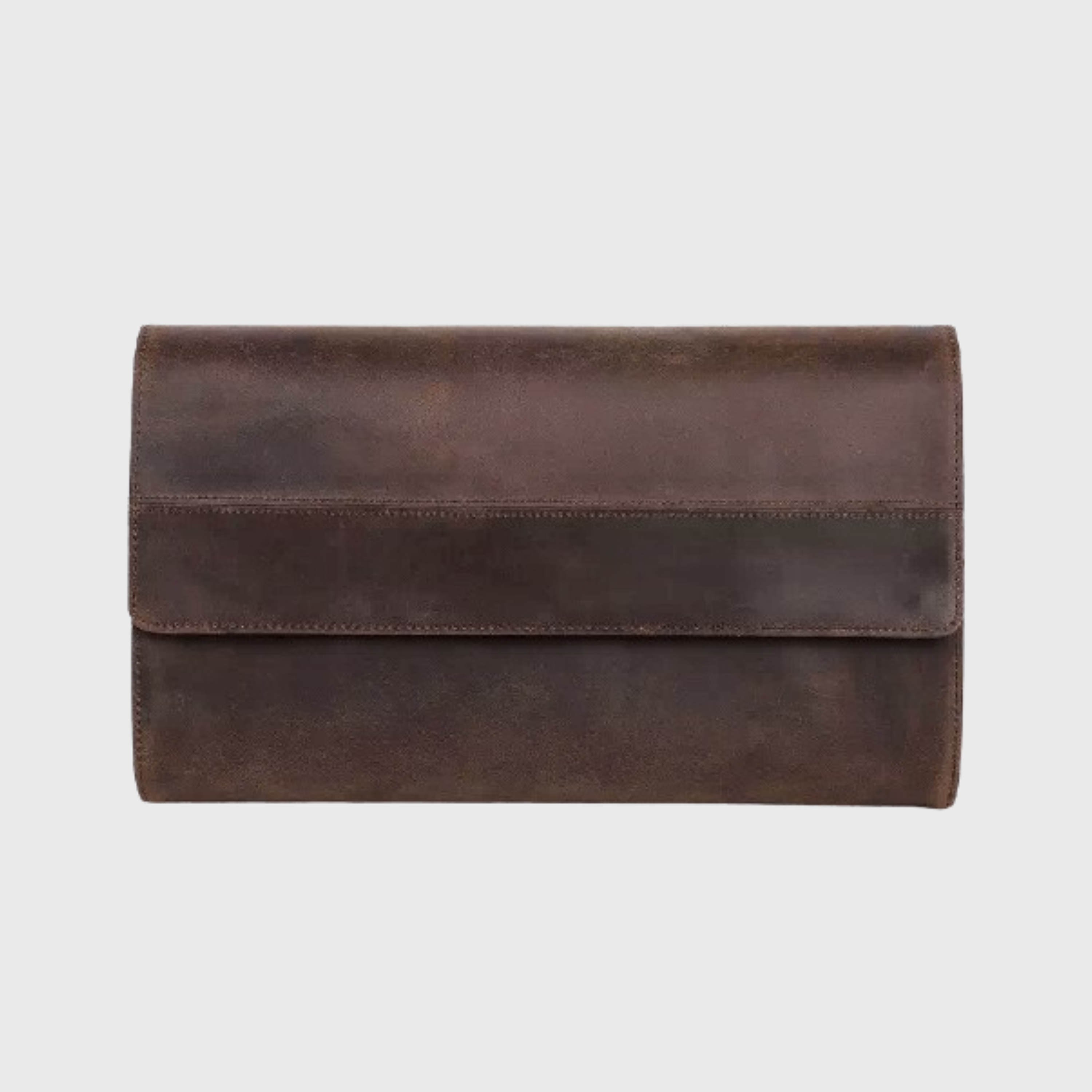 Leather watch roll case