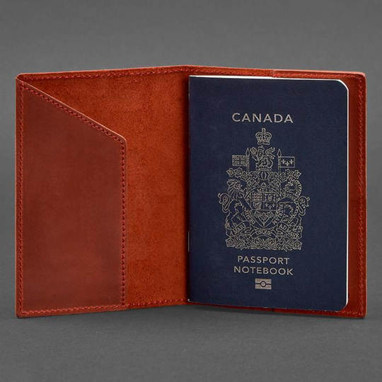 Canada Passport Leather Passport holder