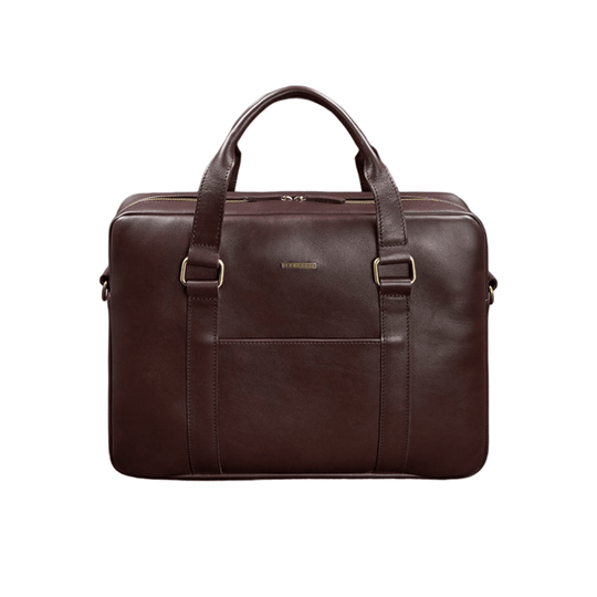 Exclusive Men's Leather Bag for a  Laptop and  Documents - Leather Purse Backpack