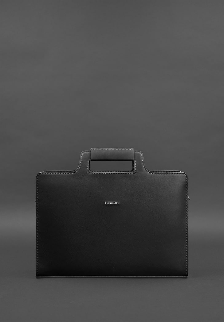 Unique Women's Leather Bag For Laptop and Documents