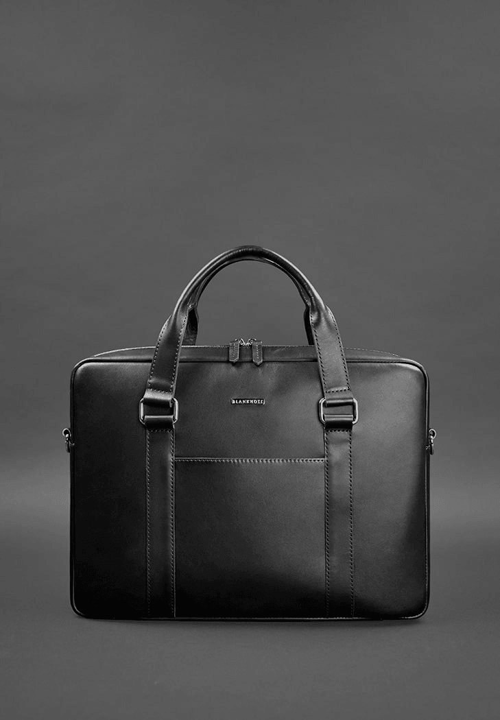 Exclusive Men's Leather Bag for a  Laptop and  Documents - Leather Purse Backpack