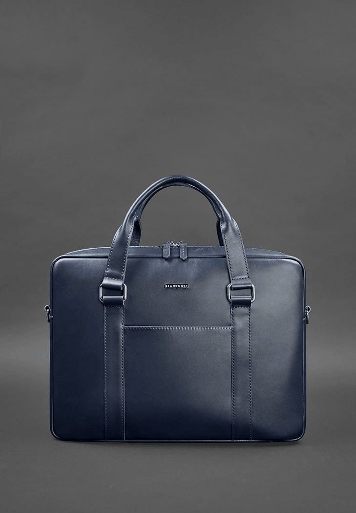 Exclusive Men's Leather Bag for a  Laptop and  Documents - Leather Purse Backpack