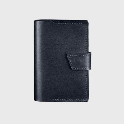 Leather passport cover for travel