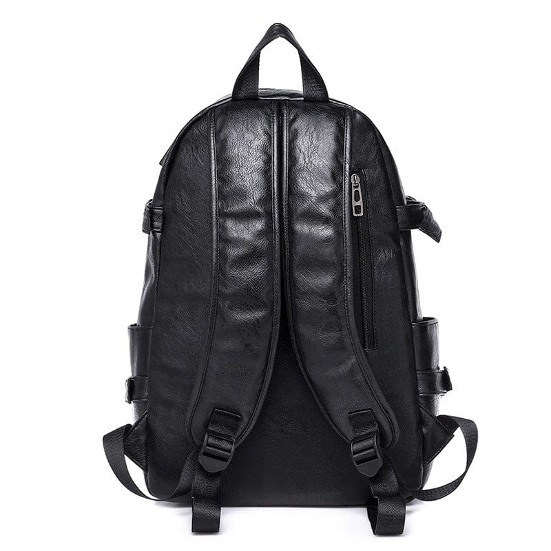 Luxury high-quality leather backpack with unique design