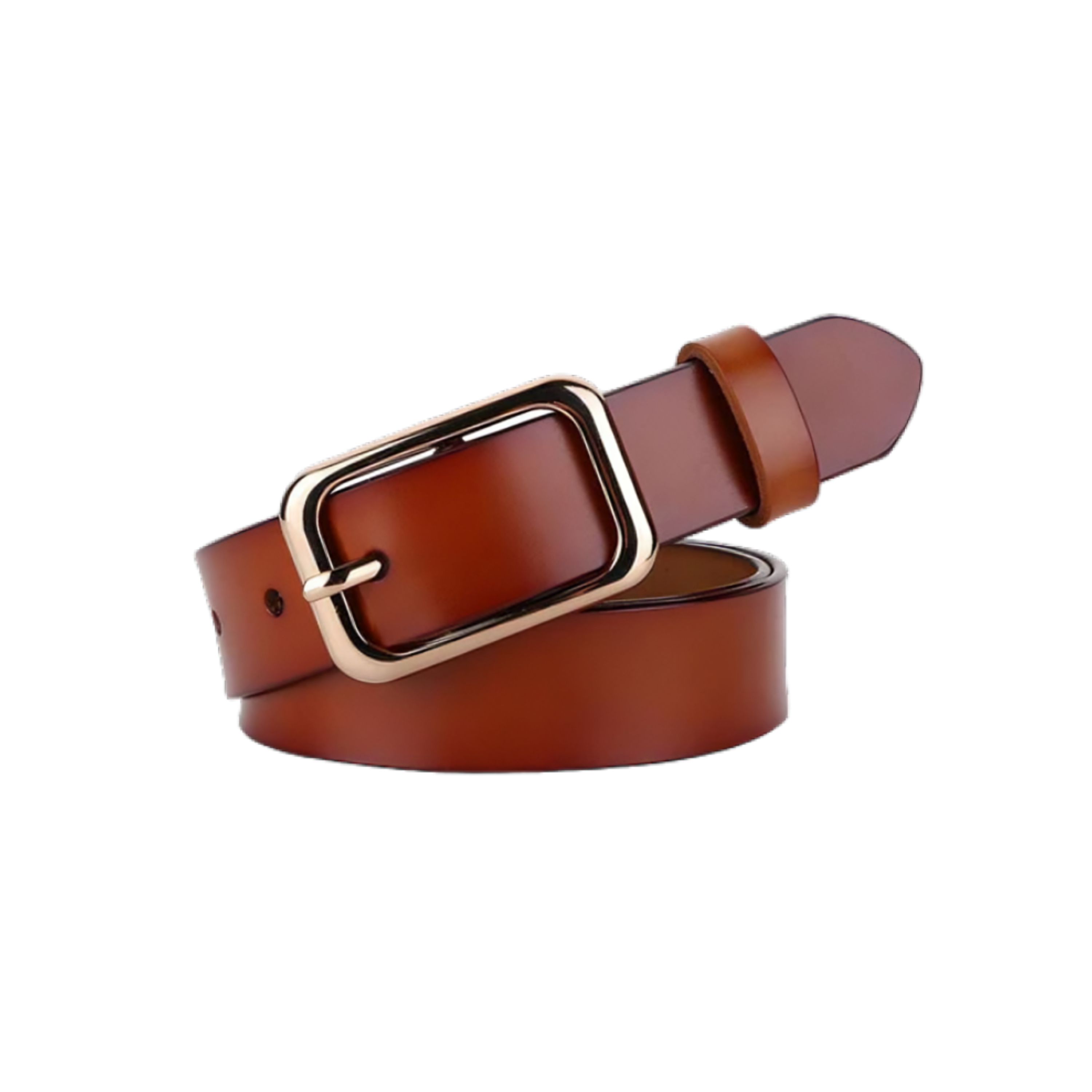 High-quality Leather Belt For Women, Leona Model - Leather Purse Backpack