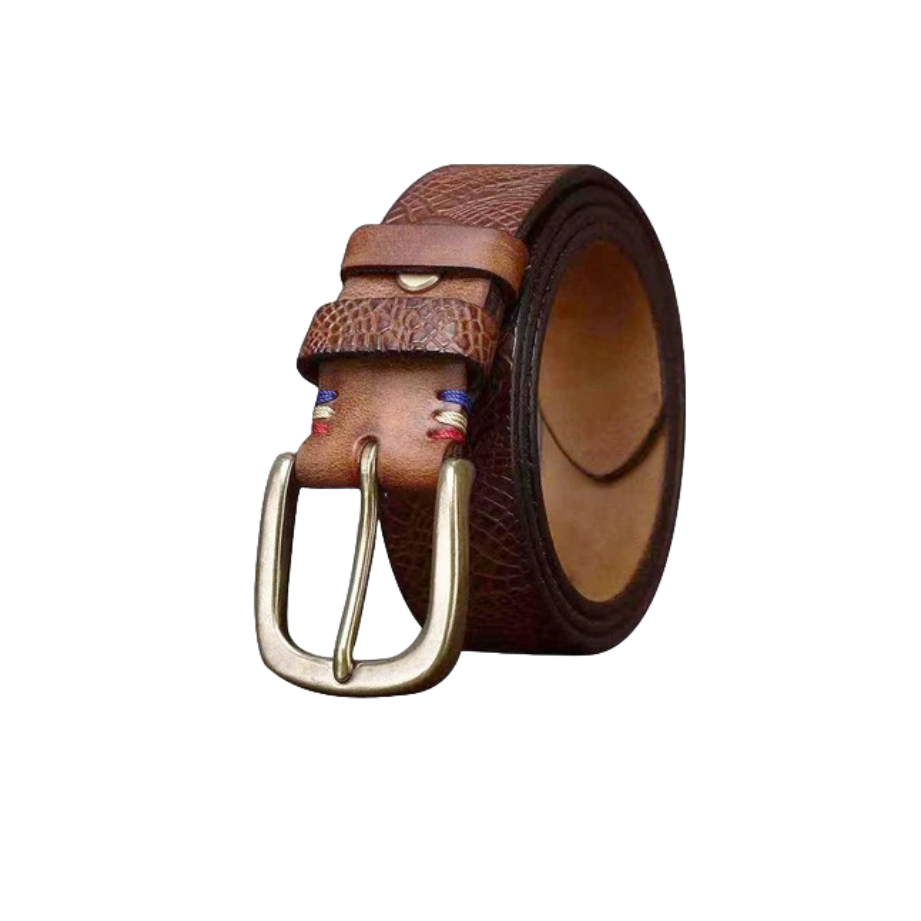 Durable Classic Leather Belt For Women, Peci Model - Leather Purse Backpack