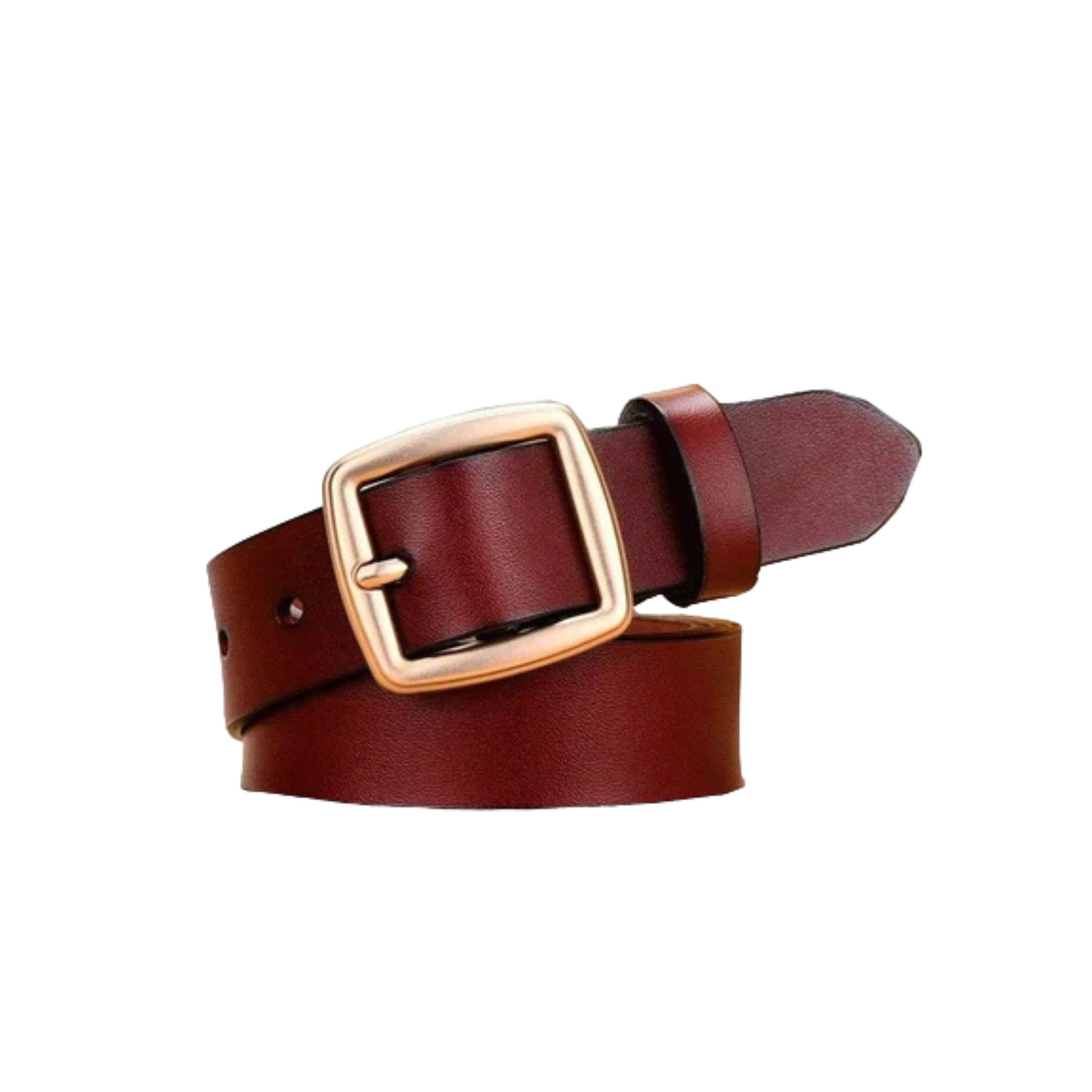 Minimalist Leather Belt For Women, Endzela Model - Leather Purse Backpack