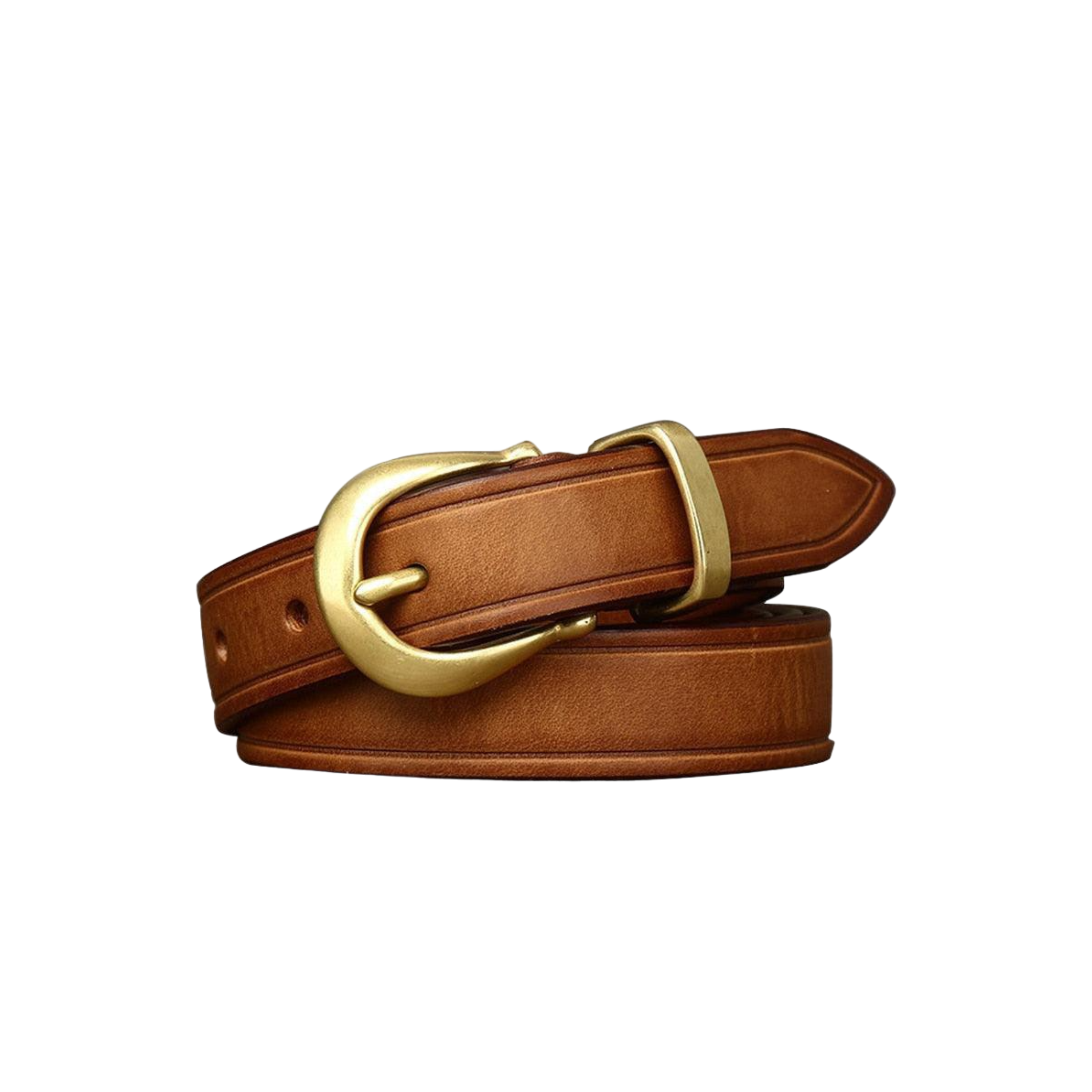 Handmade Leather Belt For Women, Svenia Model - Leather Purse Backpack