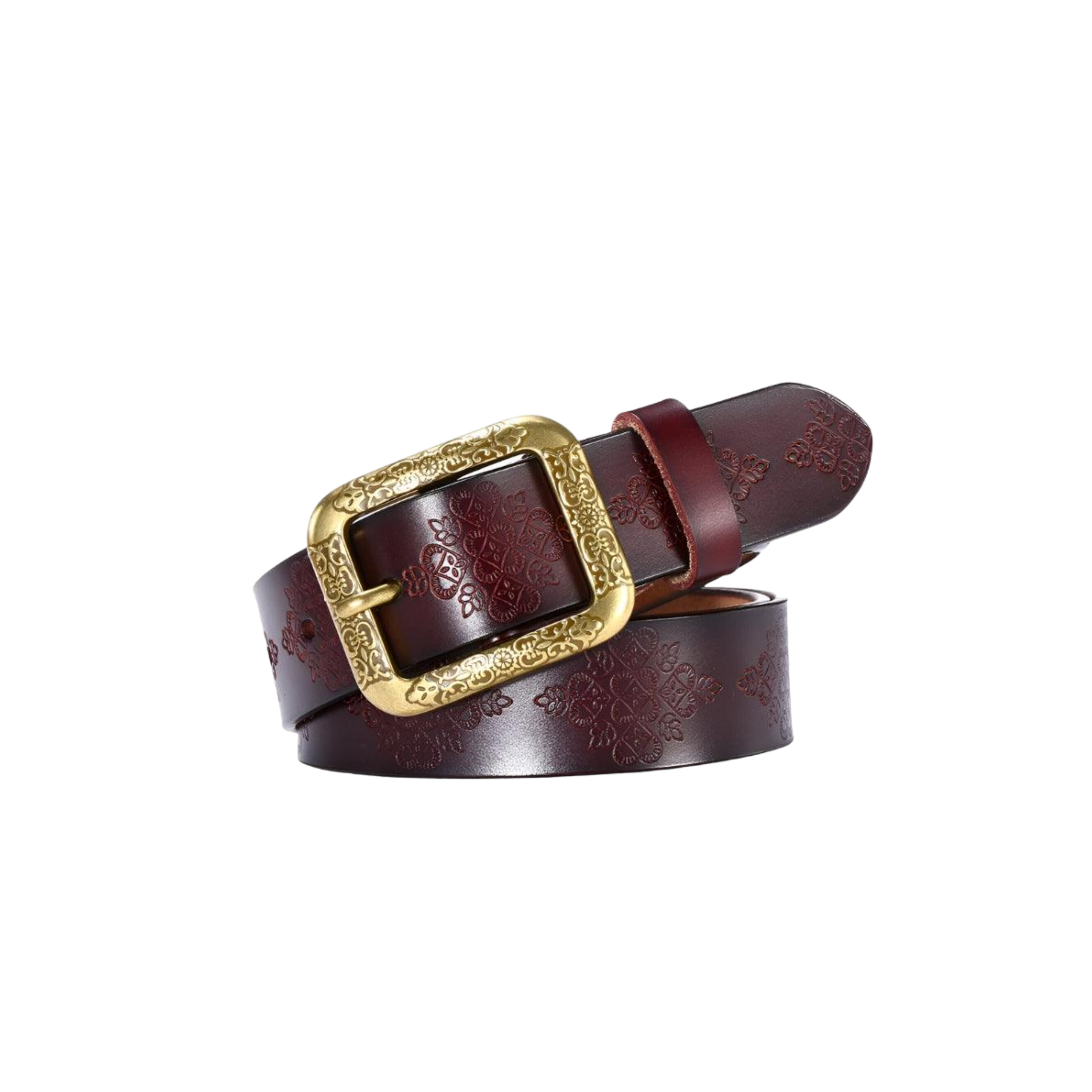 Bohemian Style Leather Belt For Women, Itzel Model - Leather Purse Backpack