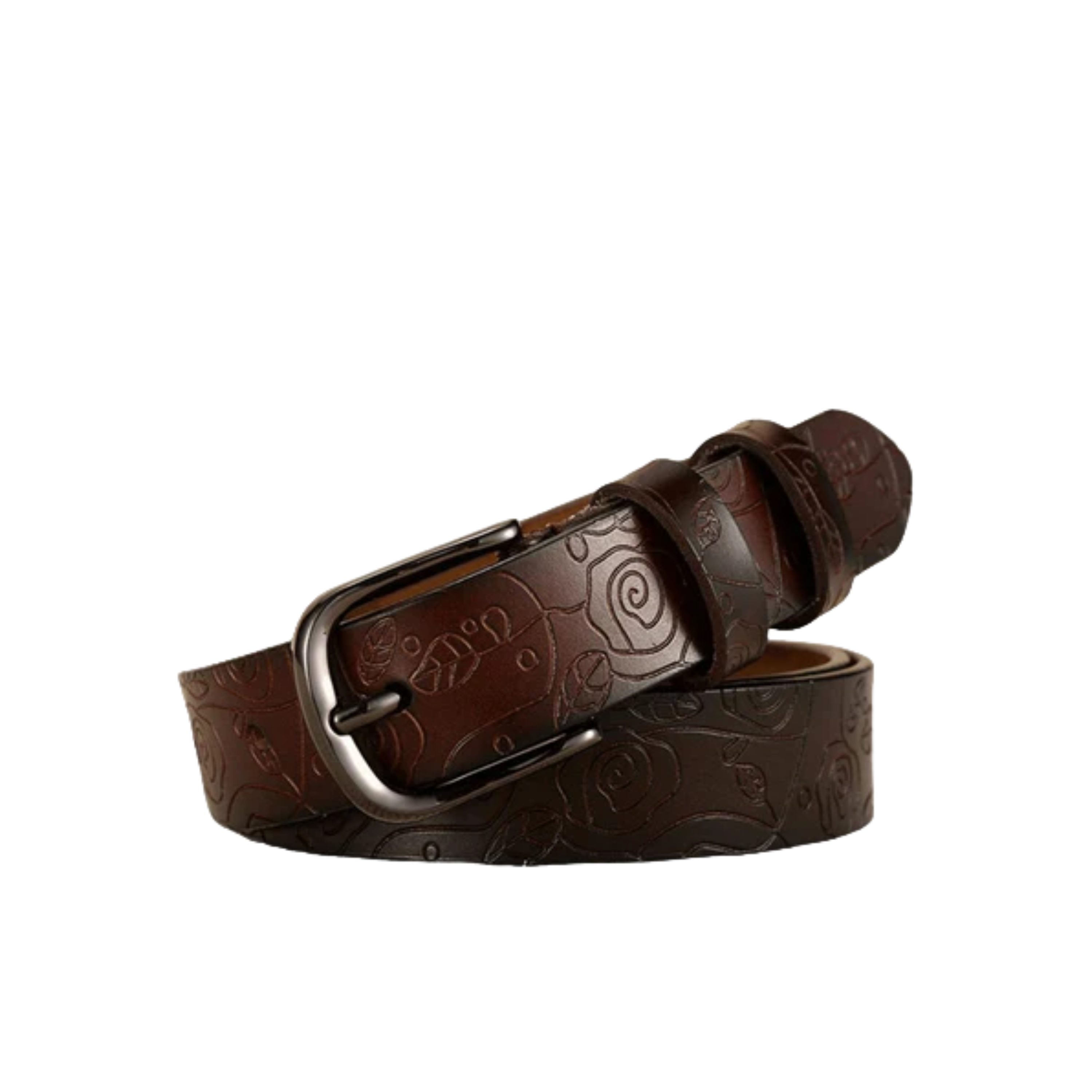 Classic Modern Leather Belt For Women, Venunia Model - Leather Purse Backpack