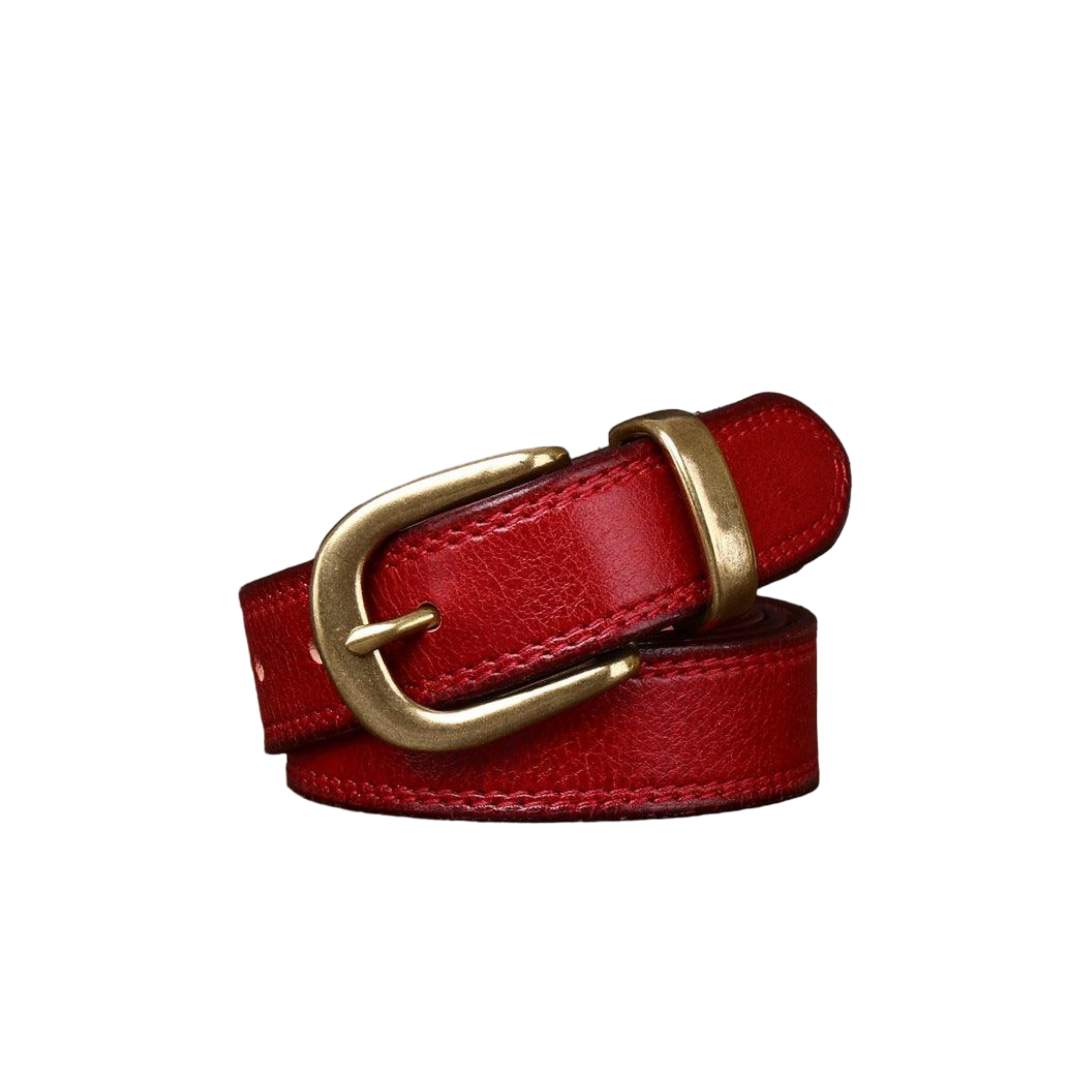 Minimalist Leather Belt For Women, Vishal Model - Leather Purse Backpack