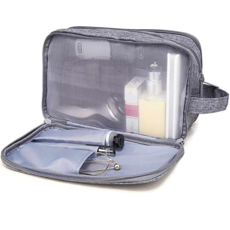 Compact and waterproof gym toiletry case