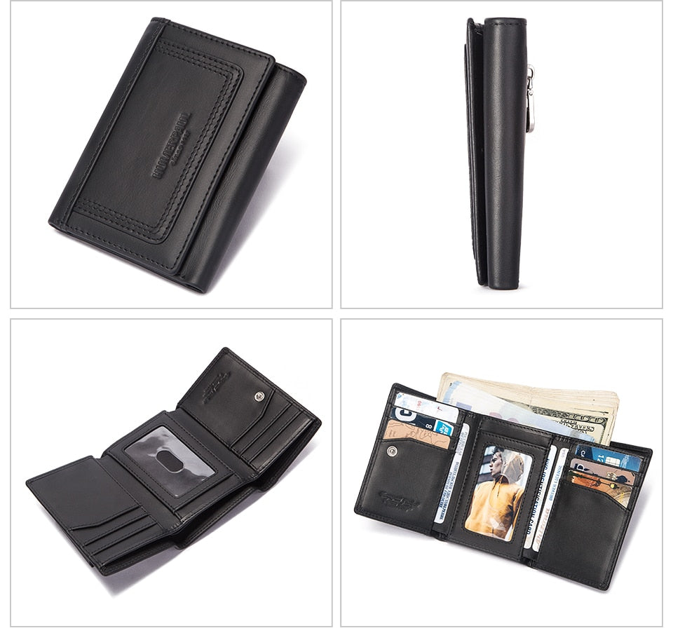 Tactical Wallet With Coin Pocket