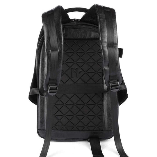 Luxury high-quality leather backpack with unique design
