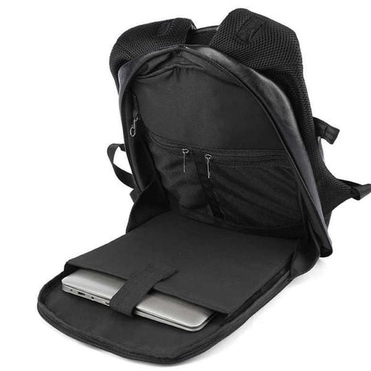 Men's exclusive design leather backpack in top-notch quality