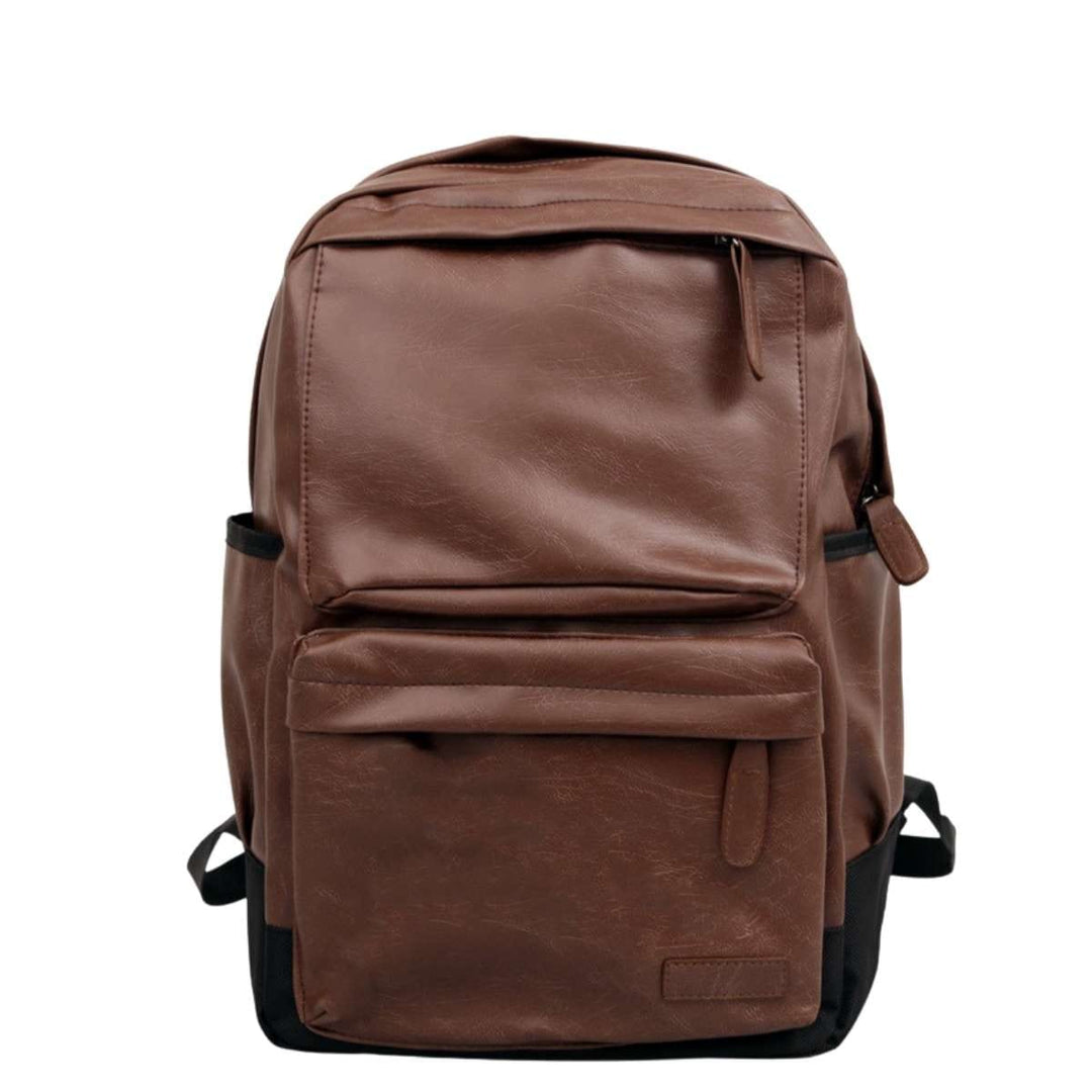 Chic and luxurious leather backpack for both men and women