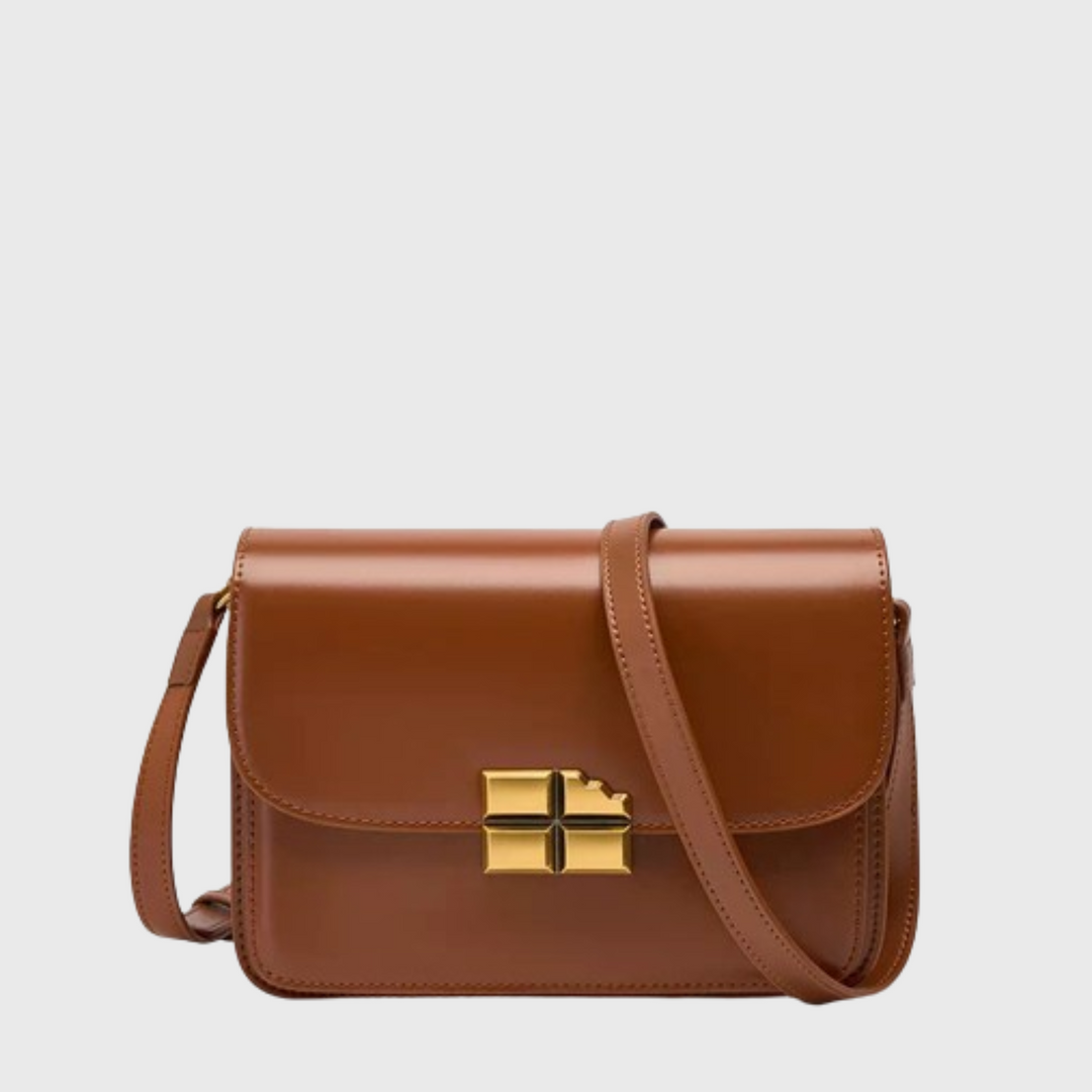 Exclusive designer leather crossbody bag for a stylish statement
