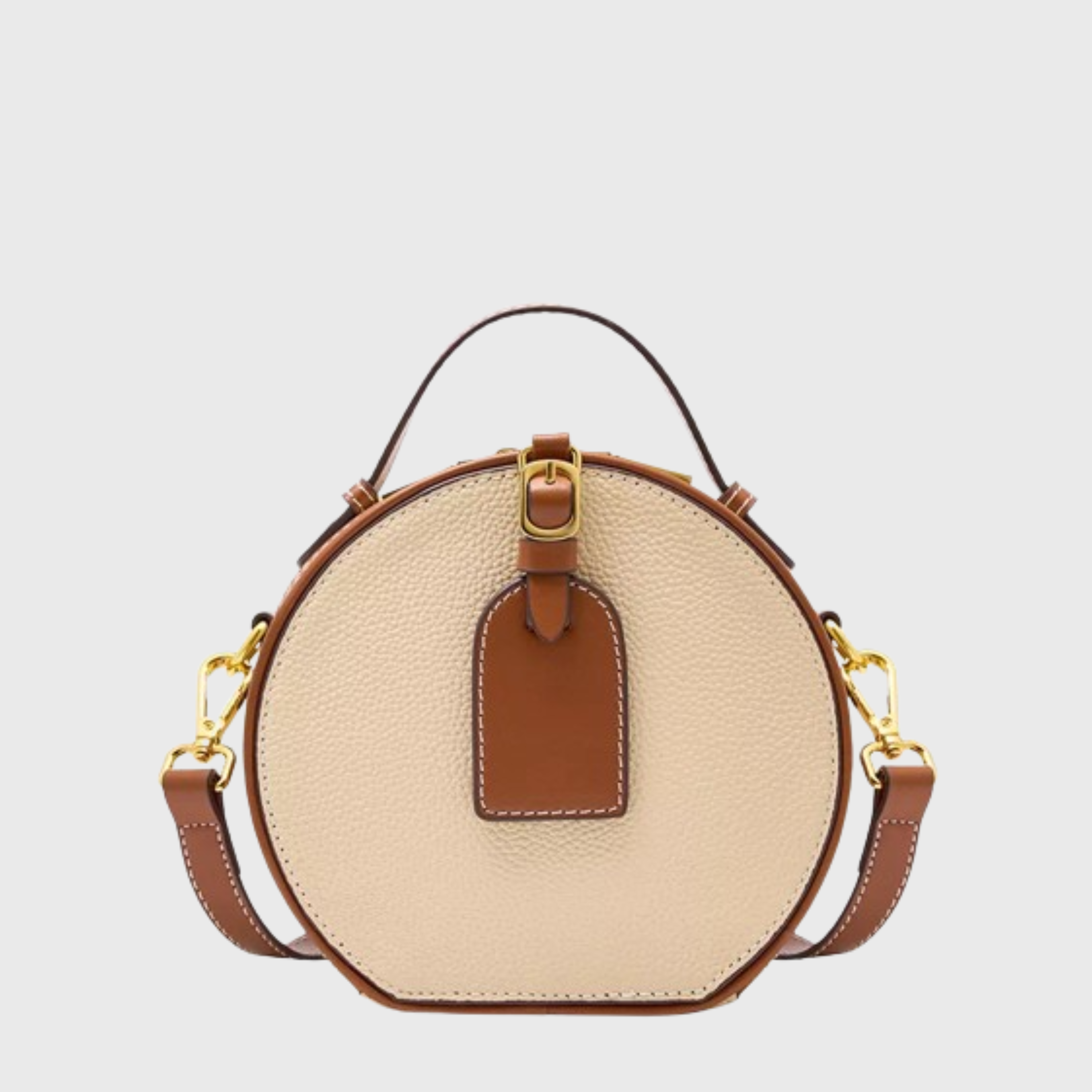 Classic leather crossbody bag for ladies