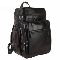 Vintage Crazy Horse Leather Backpack for Men, Large Hiking Bag