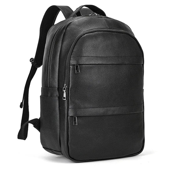 Men’s Leather Backpack, Large Laptop Travel Designer Daypack