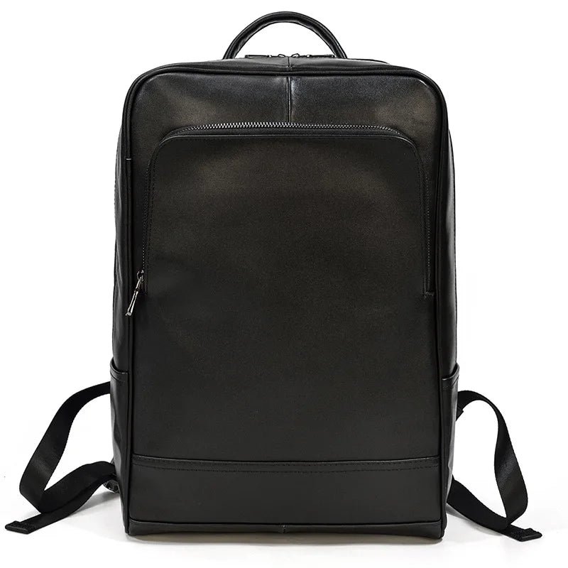 Men’s Leather Backpack, Large Laptop Travel Designer Daypack