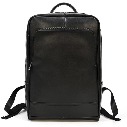 Men’s Leather Backpack, Large Laptop Travel Designer Daypack