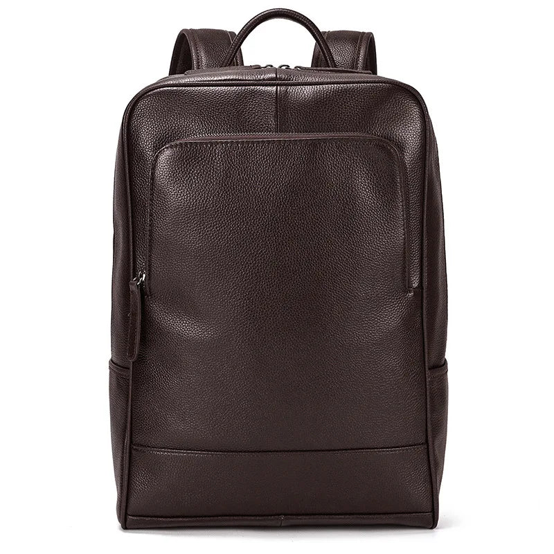 Men’s Leather Backpack, Large Laptop Travel Designer Daypack