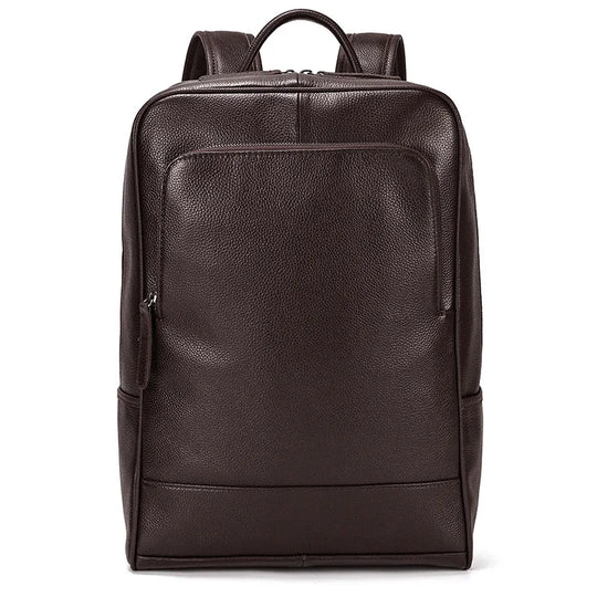 Men’s Leather Backpack, Large Laptop Travel Designer Daypack