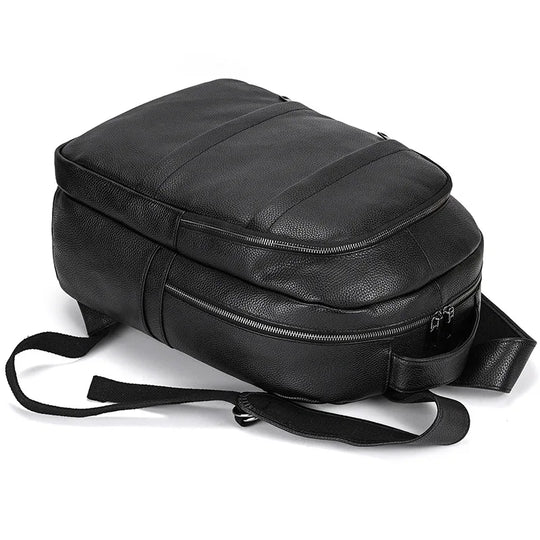 Men’s Leather Backpack, Large Laptop Travel Designer Daypack