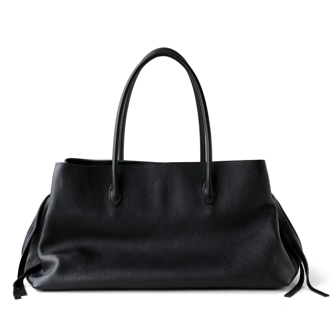 Women’s Genuine Leather Tote Bag, Vintage Luxury Designer Handbag