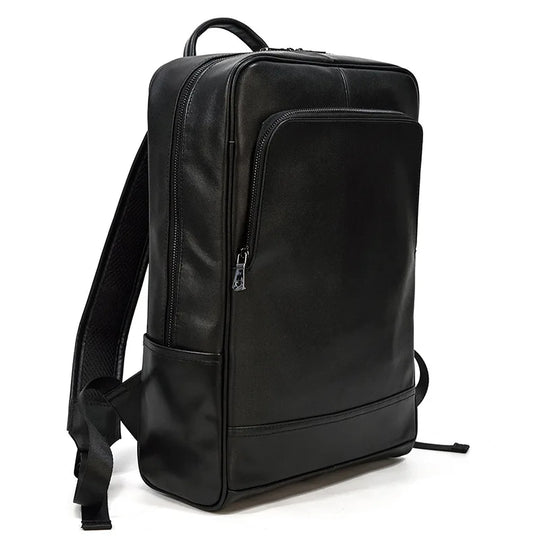 Men’s Leather Backpack, Large Laptop Travel Designer Daypack