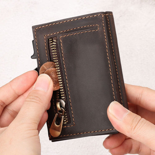 Tactical Leather Wallet For Men