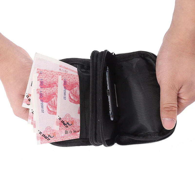 Men’s Genuine Leather Phone Bag, Mini Waist Crossbody Pouch