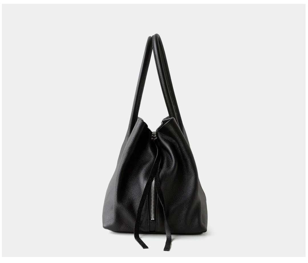 Women’s Genuine Leather Tote Bag, Vintage Luxury Designer Handbag