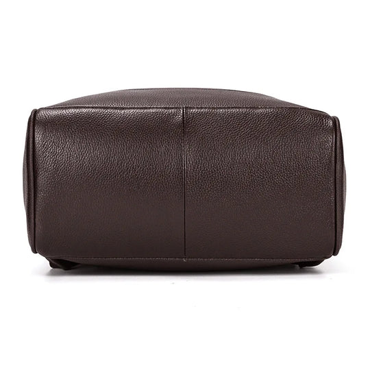 Men’s Leather Backpack, Large Laptop Travel Designer Daypack