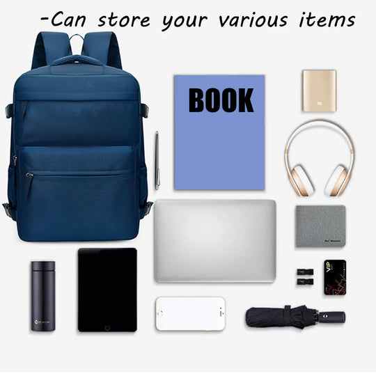 Large Capacity Travel Backpack for Men & Women, Business Trip Bag
