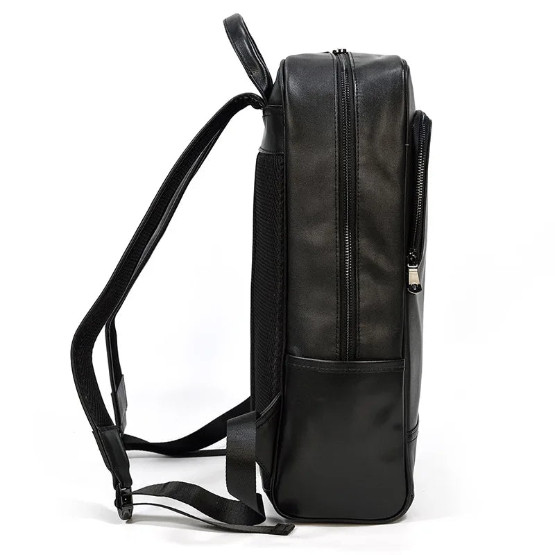 Men’s Leather Backpack, Large Laptop Travel Designer Daypack