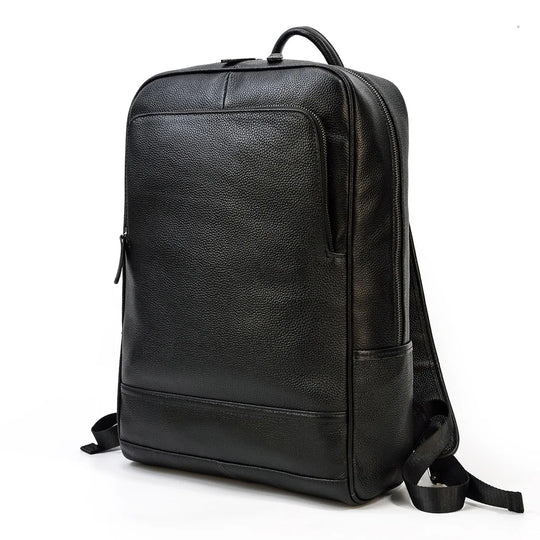 Men’s Leather Backpack, Large Laptop Travel Designer Daypack