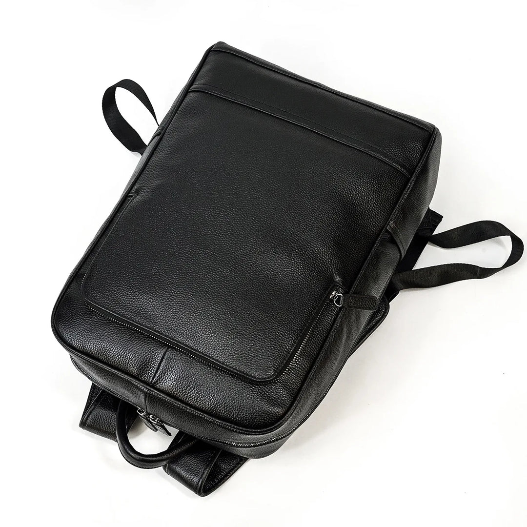 Men’s Leather Backpack, Large Laptop Travel Designer Daypack