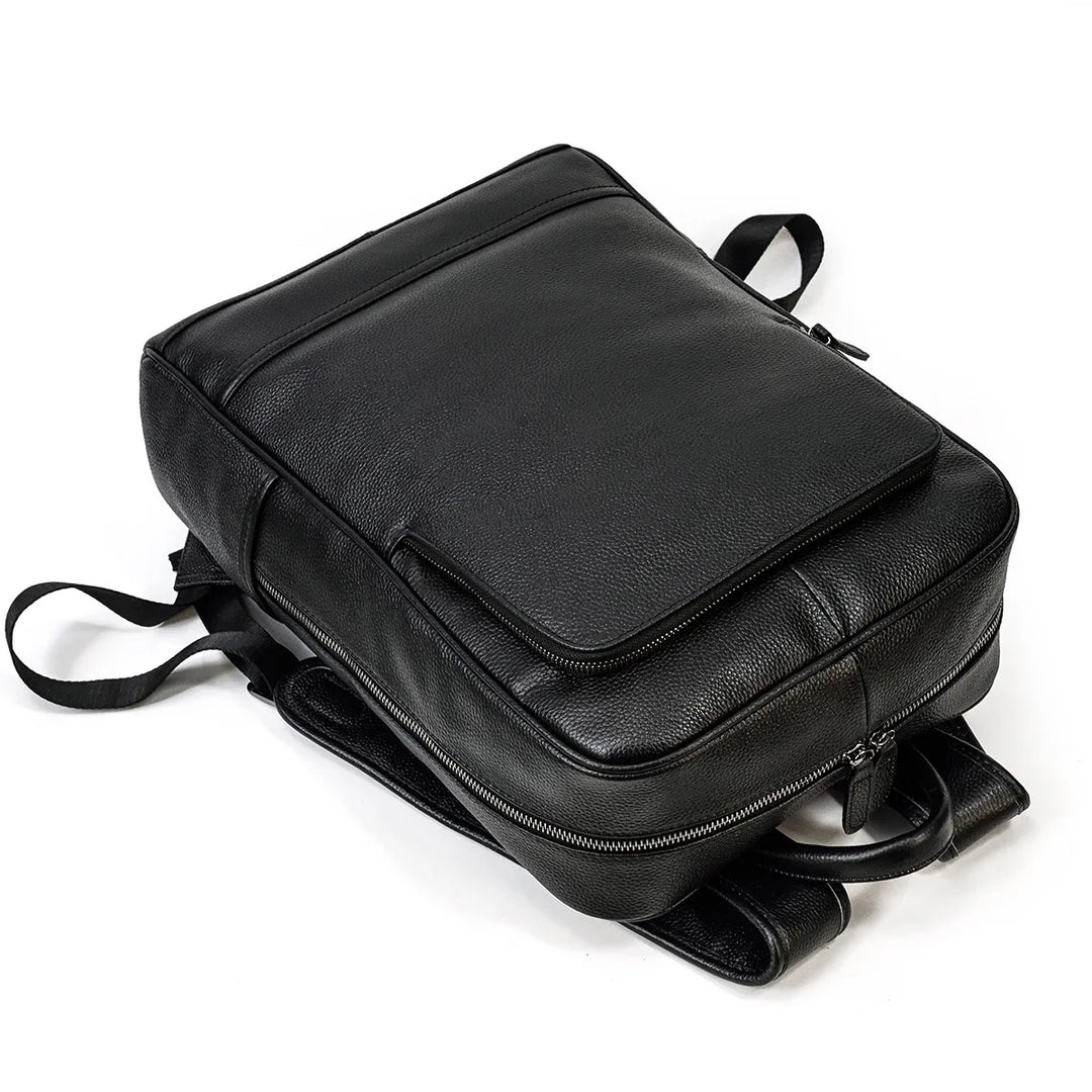 Men’s Leather Backpack, Large Laptop Travel Designer Daypack