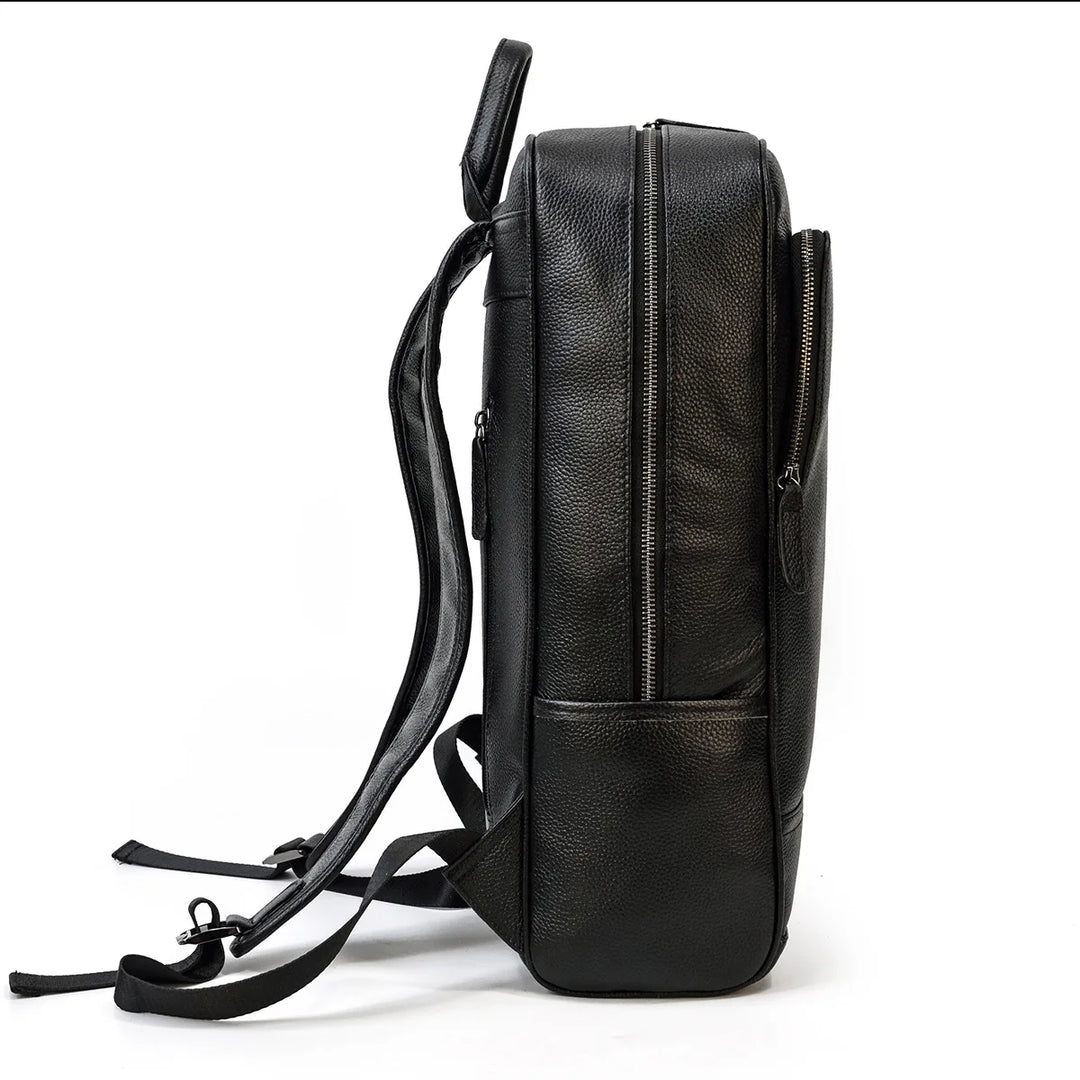 Men’s Leather Backpack, Large Laptop Travel Designer Daypack