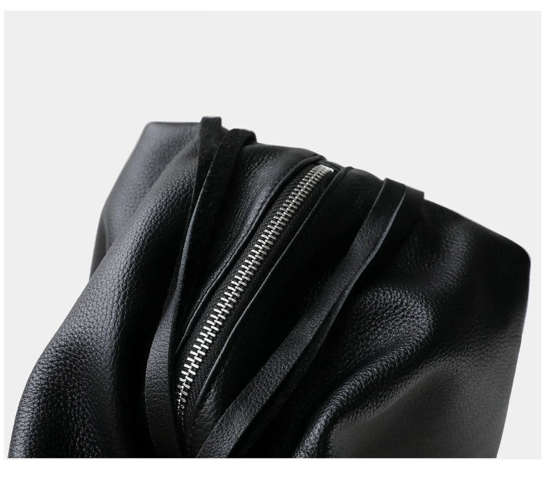 Women’s Genuine Leather Tote Bag, Vintage Luxury Designer Handbag
