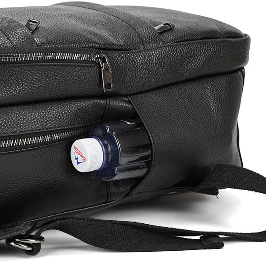 Men’s Leather Backpack, Large Laptop Travel Designer Daypack