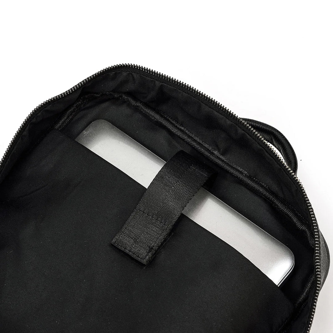 Men’s Leather Backpack, Large Laptop Travel Designer Daypack