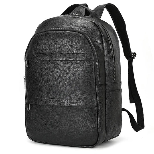 Men’s Leather Backpack, Large Laptop Travel Designer Daypack