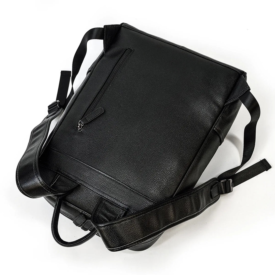 Men’s Leather Backpack, Large Laptop Travel Designer Daypack