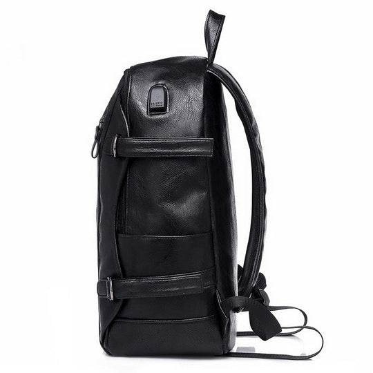 Fashionable and premium leather backpack with exclusive features