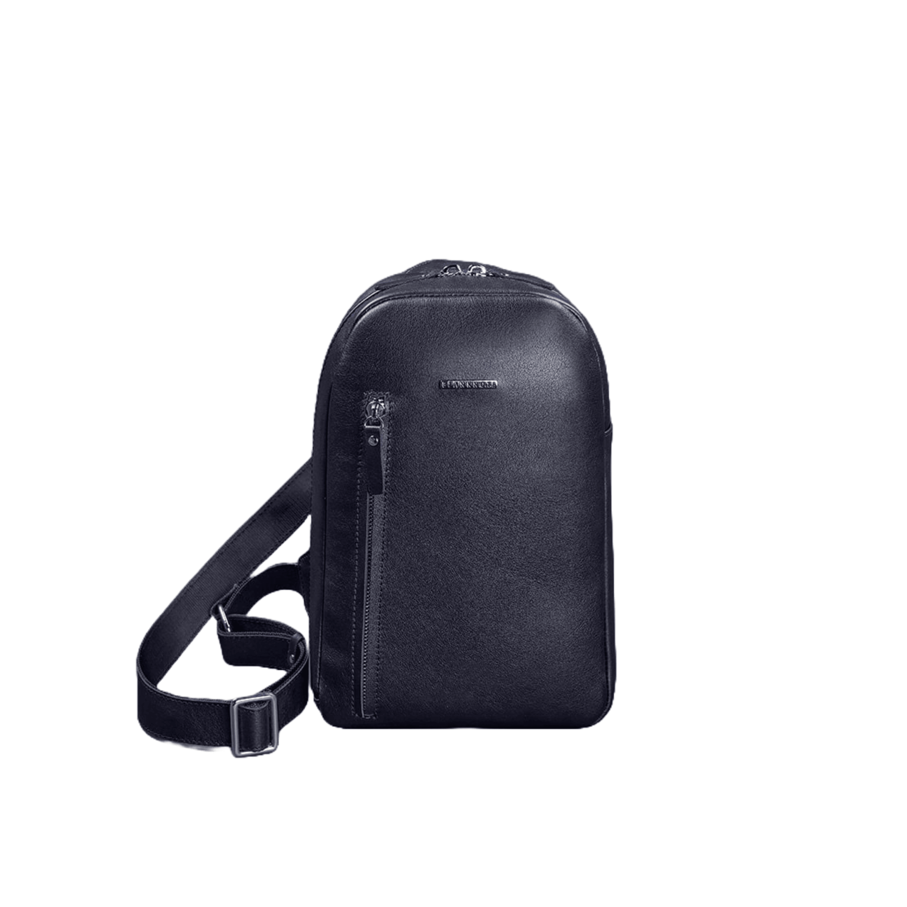 Sophisticated Handmade Luxury Leather Men's One-Shoulder Sling Bag - Leather Purse Backpack