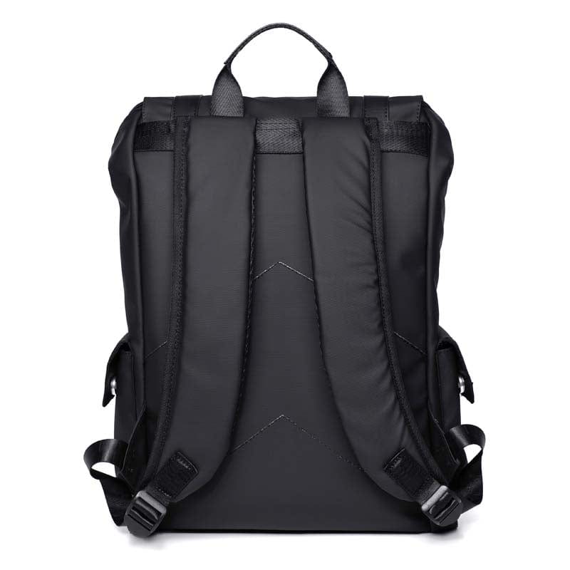 Vegan leather city backpack with a fashionable design