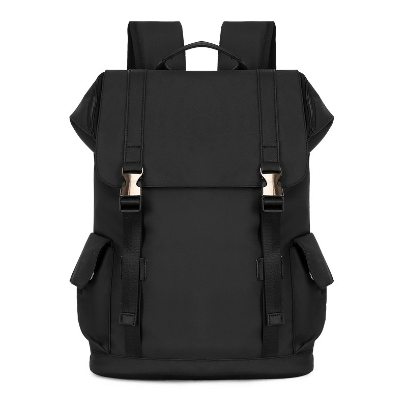 Stylish cruelty-free leather backpack for urban use